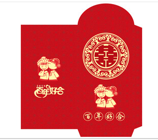 喜庆中式红包