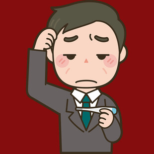 苦恼商务男士