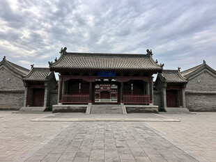 中式古建筑庭院景观