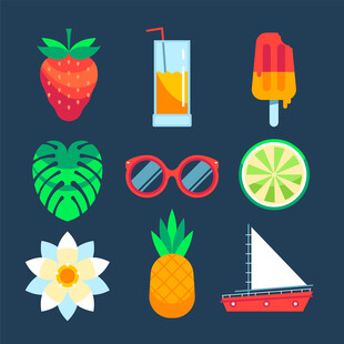 夏日元素