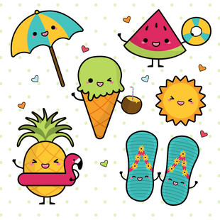 夏日元素