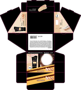 化妆品包装盒设计展示