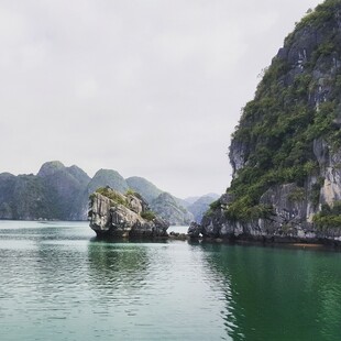 越南下龙湾美丽海景风光