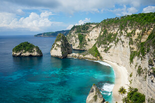 绝美海岛海岸风光景色