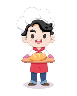 面包师傅卡通