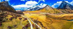 山间公路美景