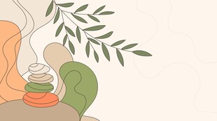 莫兰迪插画背景