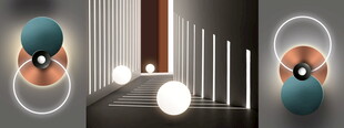 现代简约风格室内灯具展示