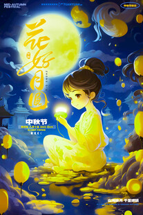 梦幻少女月夜赏萤