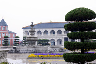 欧式园林景观建筑风光