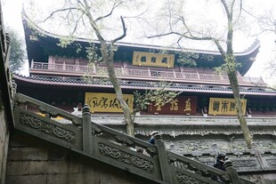 中式古建楼阁景观