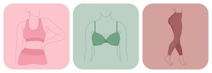 多款女士内衣展示