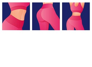 女性身材展示