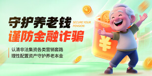 守护养老钱 谨防金融诈骗