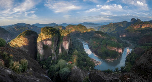 壮丽山河峡谷风光美景