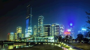 璀璨都市夜景