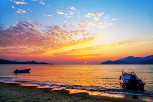 海边日落美景