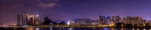 城市璀璨夜景