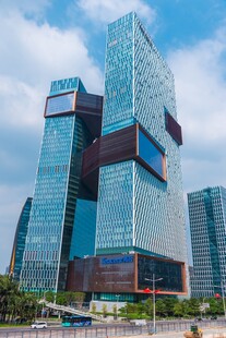 现代都市摩天大楼景观