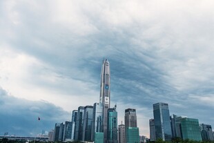 深圳繁华都市天际线