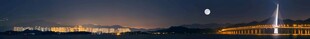 城市夜景中的璀璨灯光
