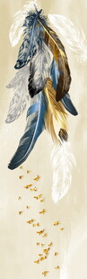梦幻飞鱼插画灵动飘逸