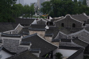 古村落屋顶景观