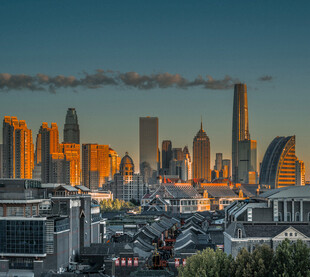 古今交融的城市天际线