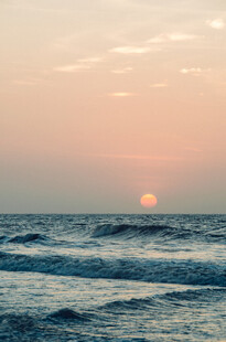 海上日落美景