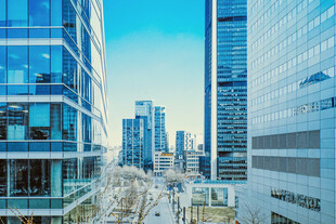 现代都市高楼景观