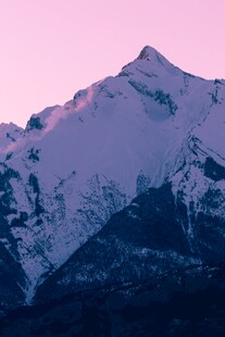 雪山壮丽美景