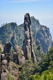 黄山奇峰景观