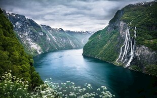 壮丽峡湾风光美景