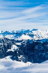 壮丽雪山美景