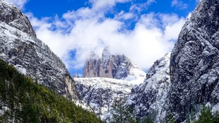 壮丽雪山美景