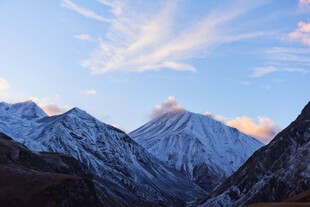 壮丽雪山美景