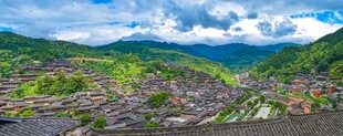 山间村落美景