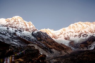 壮丽雪山美景