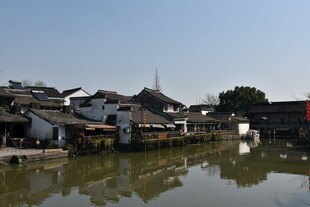 江南水乡古村落景致