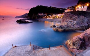 海边黄昏美景