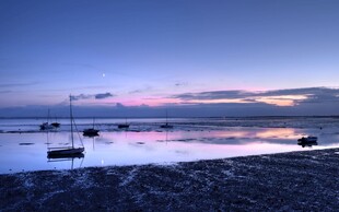 海边黄昏美景