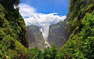壮丽峡谷间的自然美景