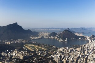 里约热内卢城市景观俯瞰