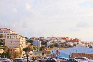 海滨城市风光