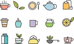 茶饮图标合集