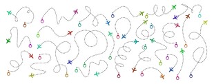 航空旅行素材