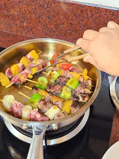 煎鸡肉串