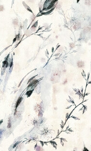 水墨花草图案