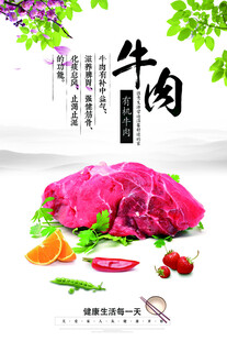 新鲜牛肉天然食材相伴