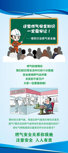 燃气安全宣传海报